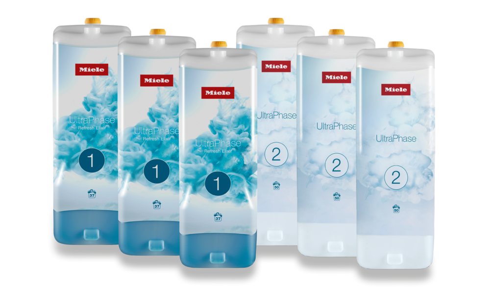 Набор картриджей для стирки UltraPhase Refresh Elixir (6 шт) Miele купить в Кемерове | Всегда в наличии! | Артикул 11615140 | Официальный сайт
