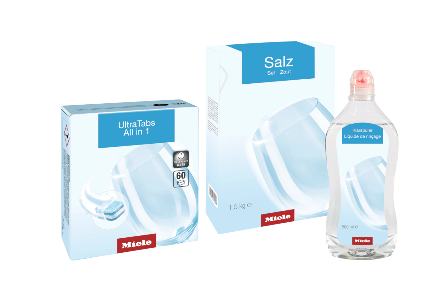 Стартовый набор для посудомоечных машин All in One Set Miele купить в Кемерове | Всегда в наличии! | Артикул 11530080 | Официальный сайт