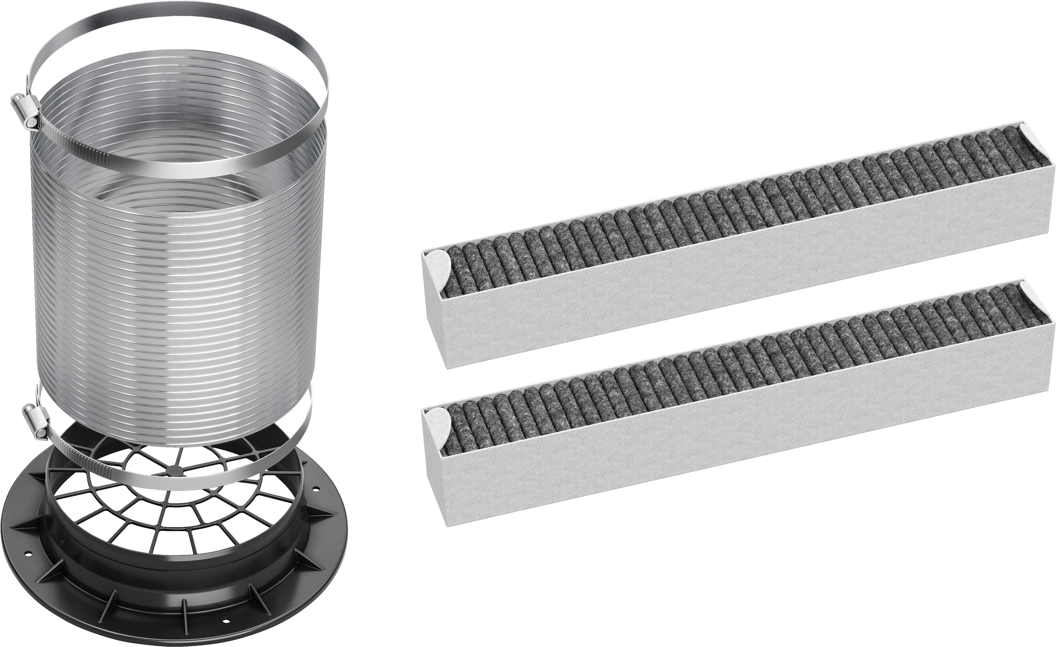 Комплект для переоборудования вытяжки DAD 4x4x в режим неуправляемой рециркуляции DUP 150 UBS Umluft Miele купить в Кемерове | Всегда в наличии! | Артикул 11949040 | Официальный сайт