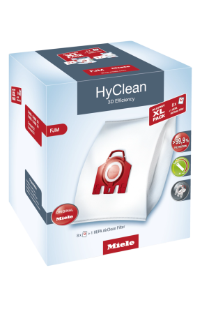 Комплект мешков пылесборников Allergy XL Pack 2 HyClean FJM + фильтр HA 50 Miele купить в Кемерове | Всегда в наличии! | Артикул 10632910 | Официальный сайт