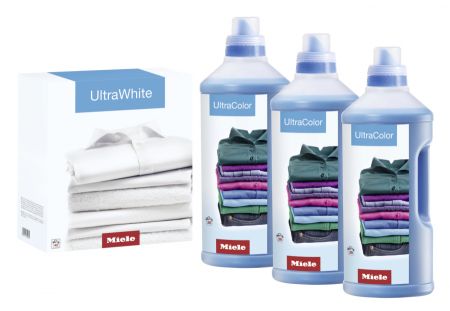 Набор моющих средств для стиральных машин 3хUltraColor + 1хUltraWhite Miele купить в Кемерове | Всегда в наличии! | Артикул 11347740 | Официальный сайт