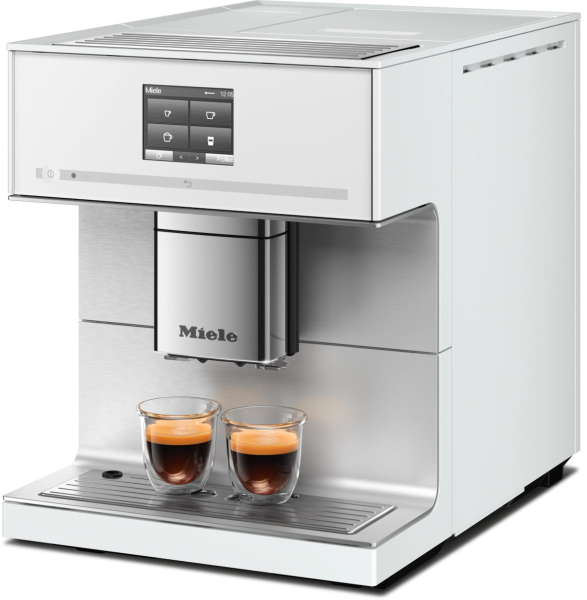 Кофемашина CM 7350 CoffeePassion BRWS бриллиантовый белый