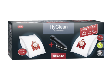 Комплект мешков-пылесборников Universal XL pack HyClean 3D FJM Miele купить в Кемерове | Всегда в наличии! | Артикул 11476580 | Официальный сайт